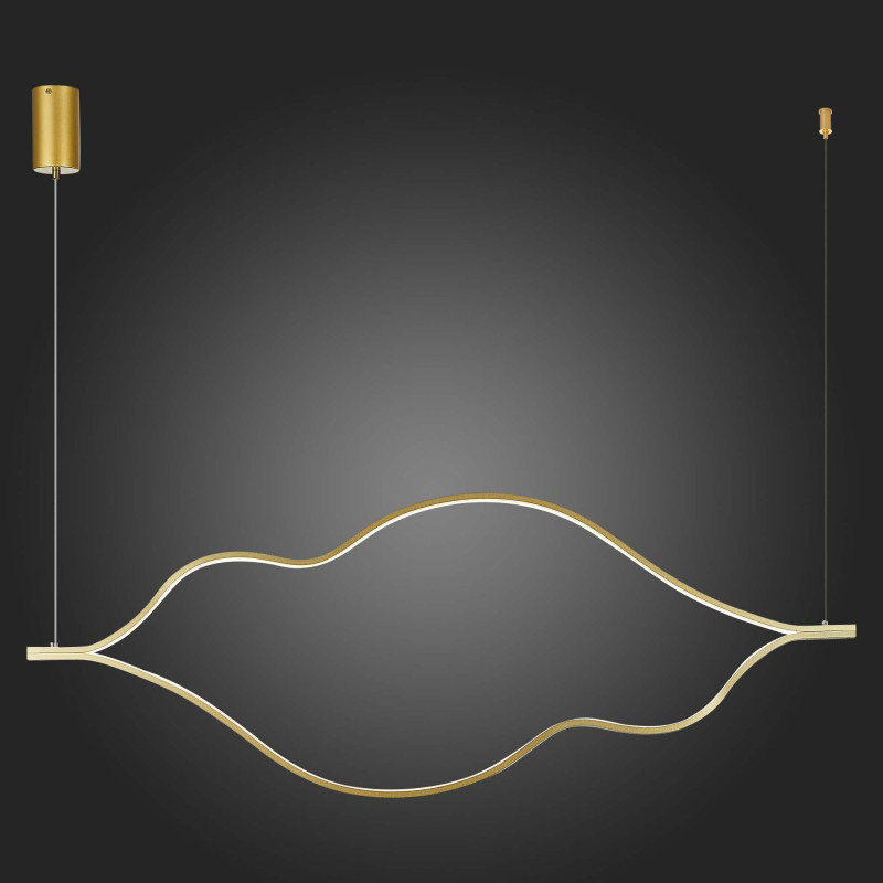 Светильник подвесной 100 см, 45W 4000K ST LUCE CORTILE SL6106.203.45 Золотистый