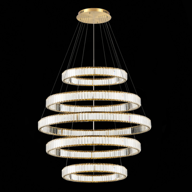 Люстра подвесная 100 см, 255W 4000K ST LUCE TIVOLI SL1622.303.05 Латунь