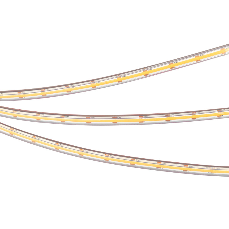 Лента герметичная COB-PS-X400-7mm 24V Warm3000 (7.2 W/m, IP67, CSP, 5m), Arlight 041699. Цена указана за 5 метров. Продается кратно 5 метрам.