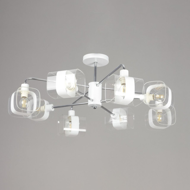 Люстра 76 см Citilux Бертон CL140180 белый