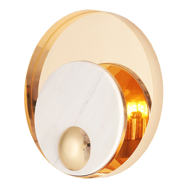 Бра 30 см, Crystal Lux GOCCIA AP1, золото