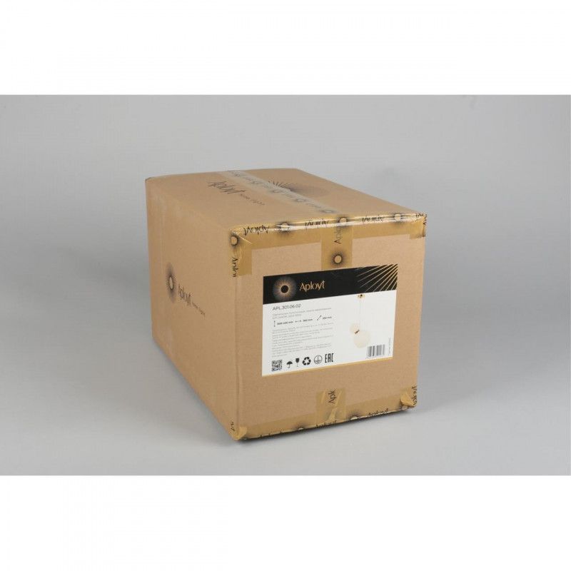 Подвесной светильник 30*25*50-150 см, 2*E27, 40W, Aployt Patunia APL.301.06.02, бронзовый
