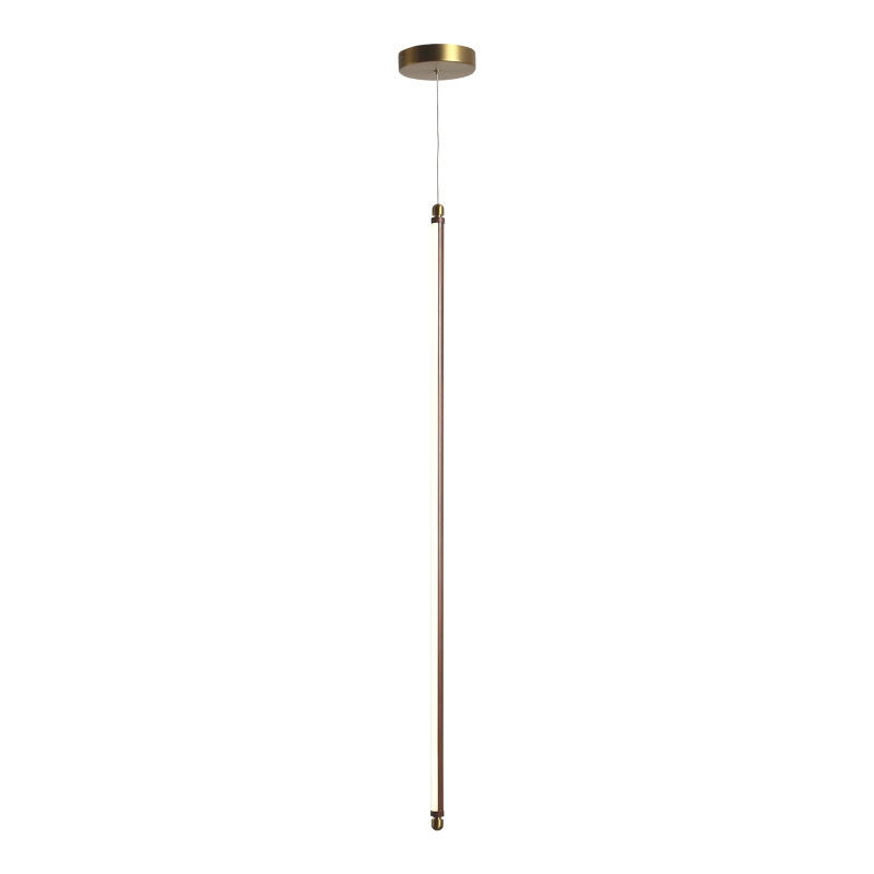 Светильник подвесной BRICK 1*LED*12W 3000K ST LUCE SL6225.303.01 латунь