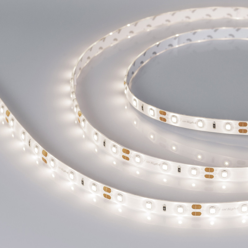 Лента герметичная RTW-SE-A60-8mm 12V Day4000 (7.2 W/m, IP65, 2835, 5m), Arlight 020518(2). Цена указана за 5 метров. Продается кратно 5 метрам.