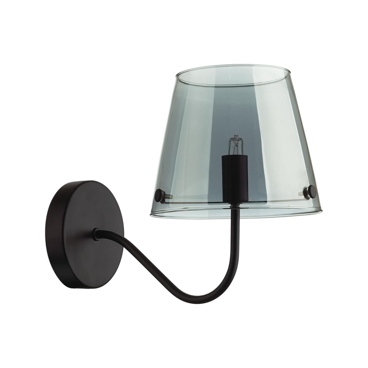 Бра 25*15*20 см, 1*G9*20W Lumion Smoky 6570/1W черный
