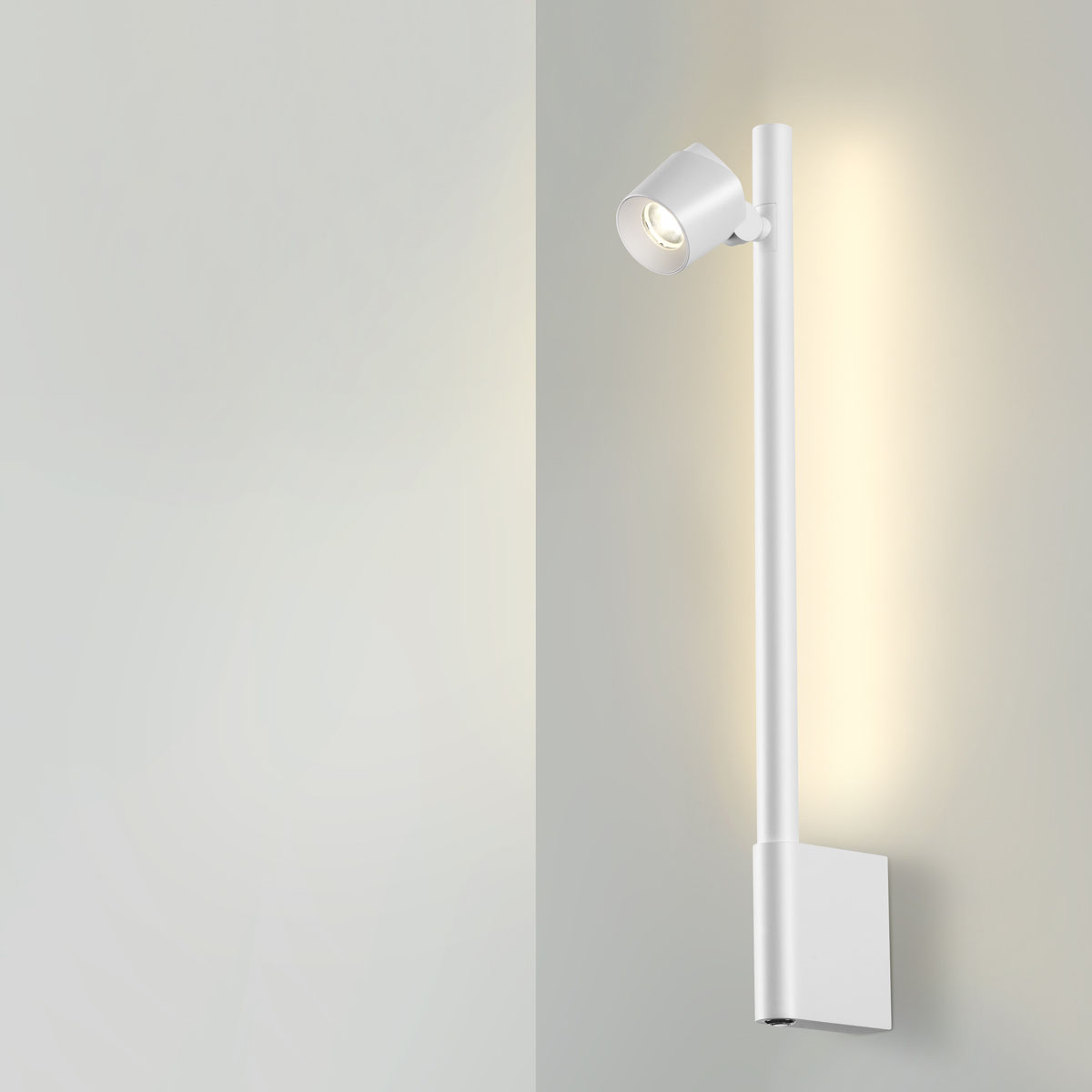 Бра 56 см, 14W, 4000K, Novotech 359312, белый