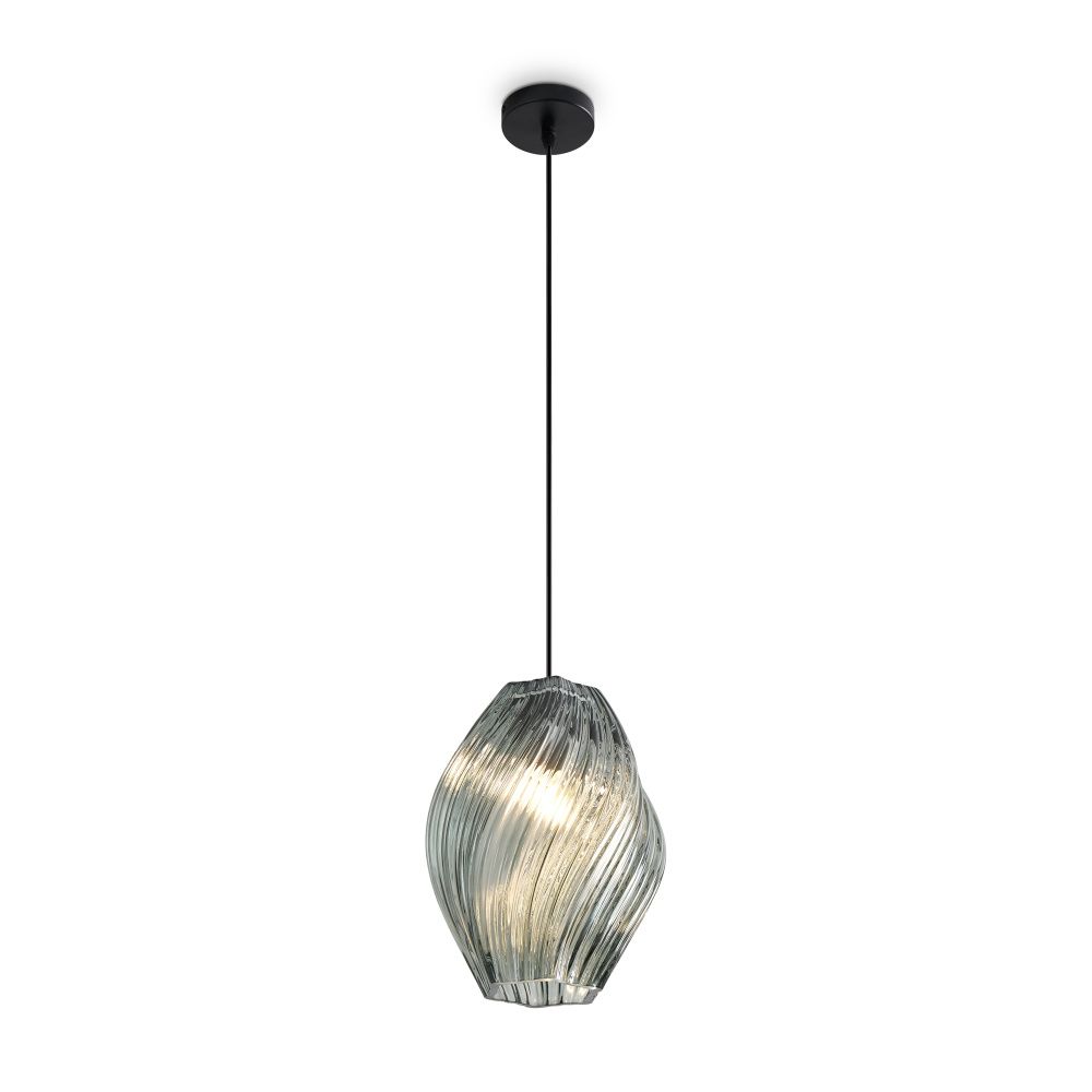 Подвесной светильник 36-130 см, 1*E27*60W Freya Shiny FR5547PL-01DBL, Темносинезеленый