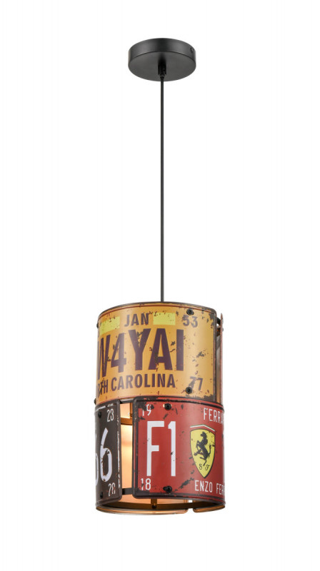 Светильник подвесной Vele Luce Boom VL6372P01, разноцветный