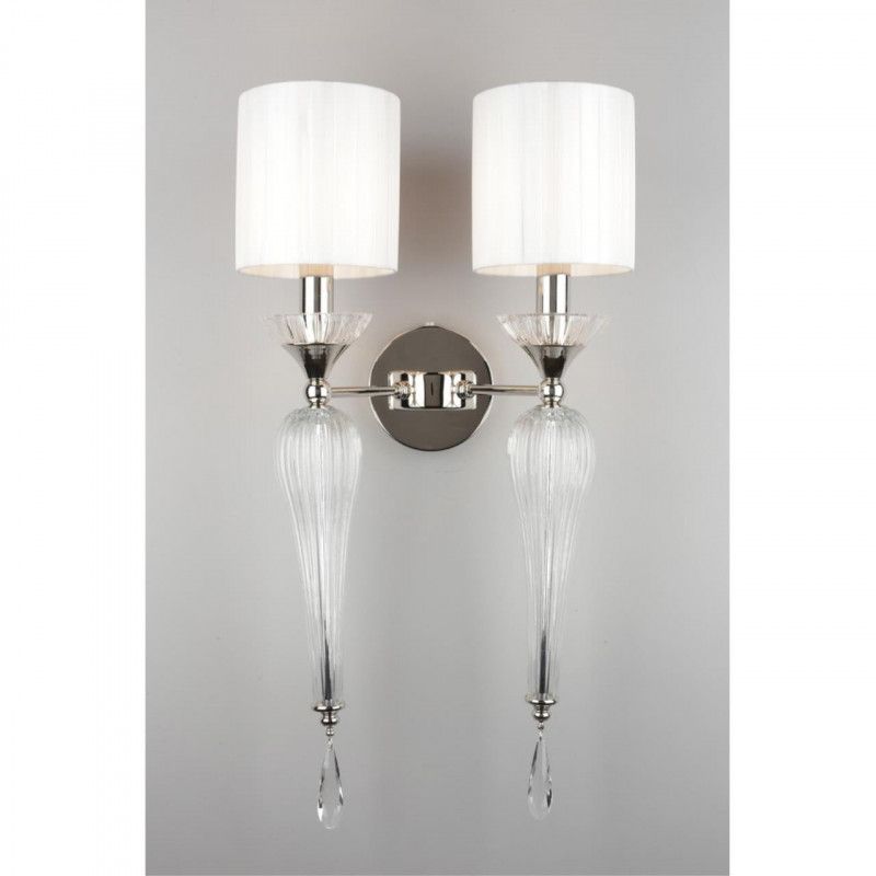 Бра 20*34*64 см, 2*E14, 40W, Aployt Kinia APL.708.01.02, хром
