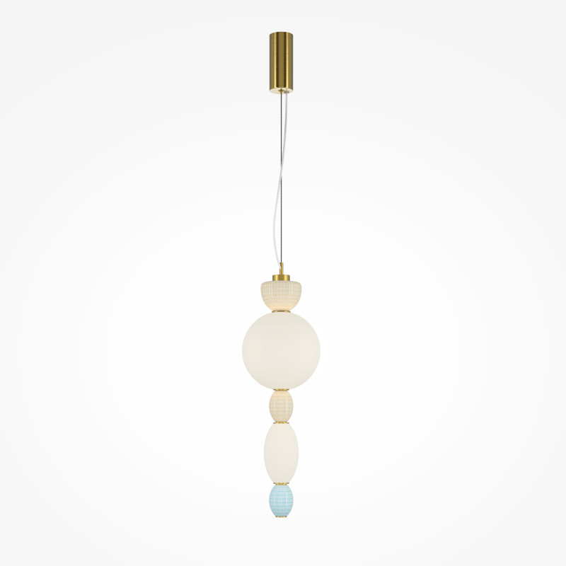 Подвесной светильник 20*380 см, LED 17W 3000K Maytoni Modern Adore MOD297PL-L17BS3K латунь