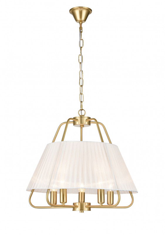 Подвесная люстра  50*130 см, 5*E14 золото Vele Luce Isabella VL4254P05