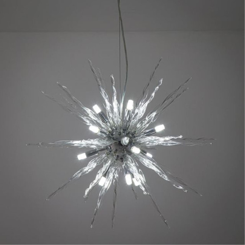 Подвесная люстра 55 см, Arte Lamp BELLA A1066SP-12CC, хром