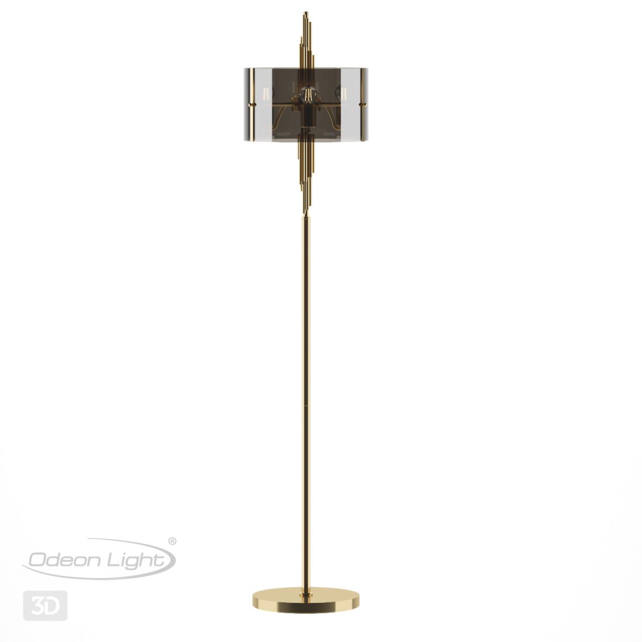 Светильник 165 см, Odeon Light Margaret 4895/3F, бронза