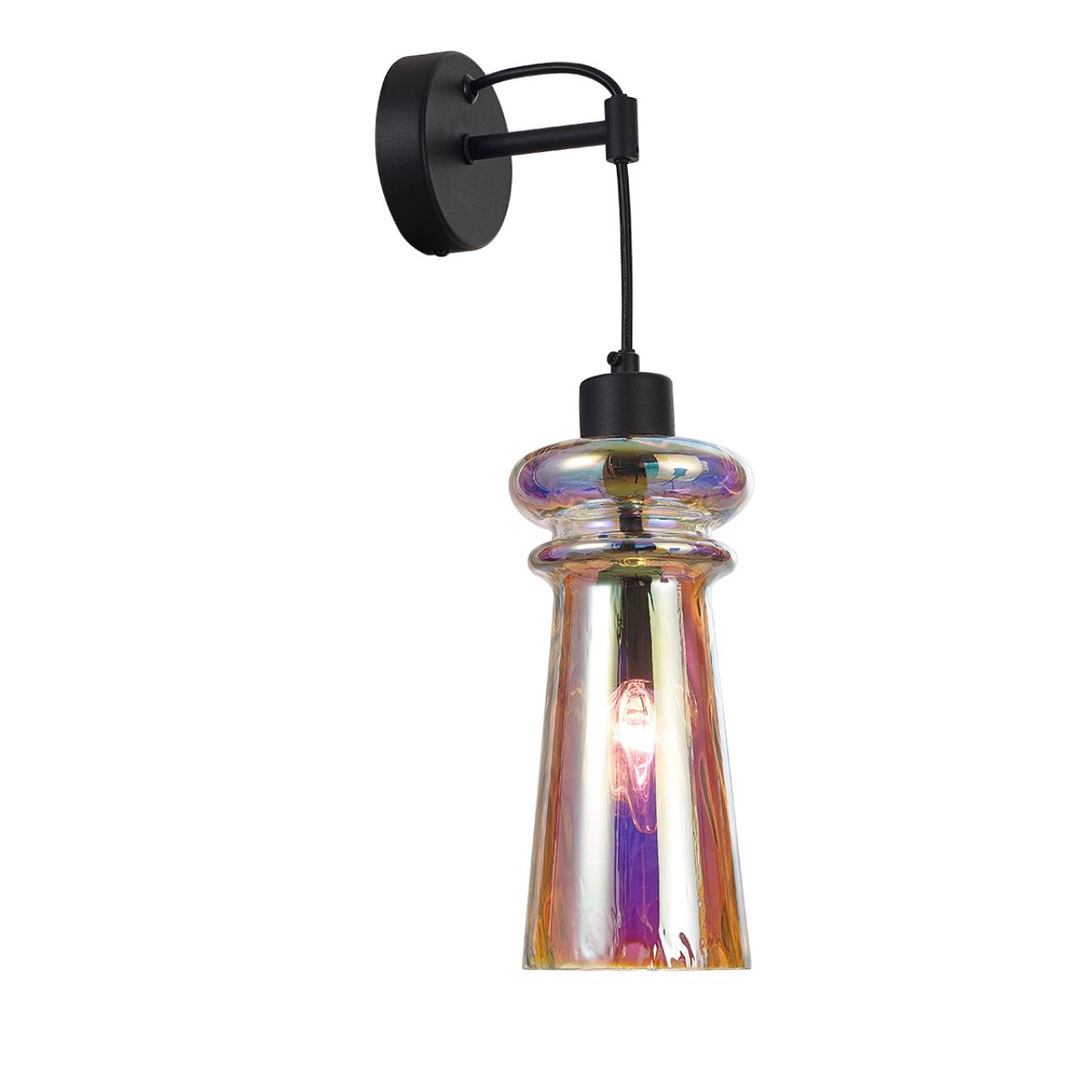 Светильник 44 см, Odeon Light Pasti 4967/1W, черный