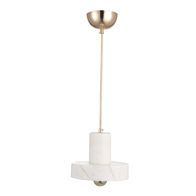 Светильник 18 см, Crystal Lux GOCCIA SP1, золото-мрамор
