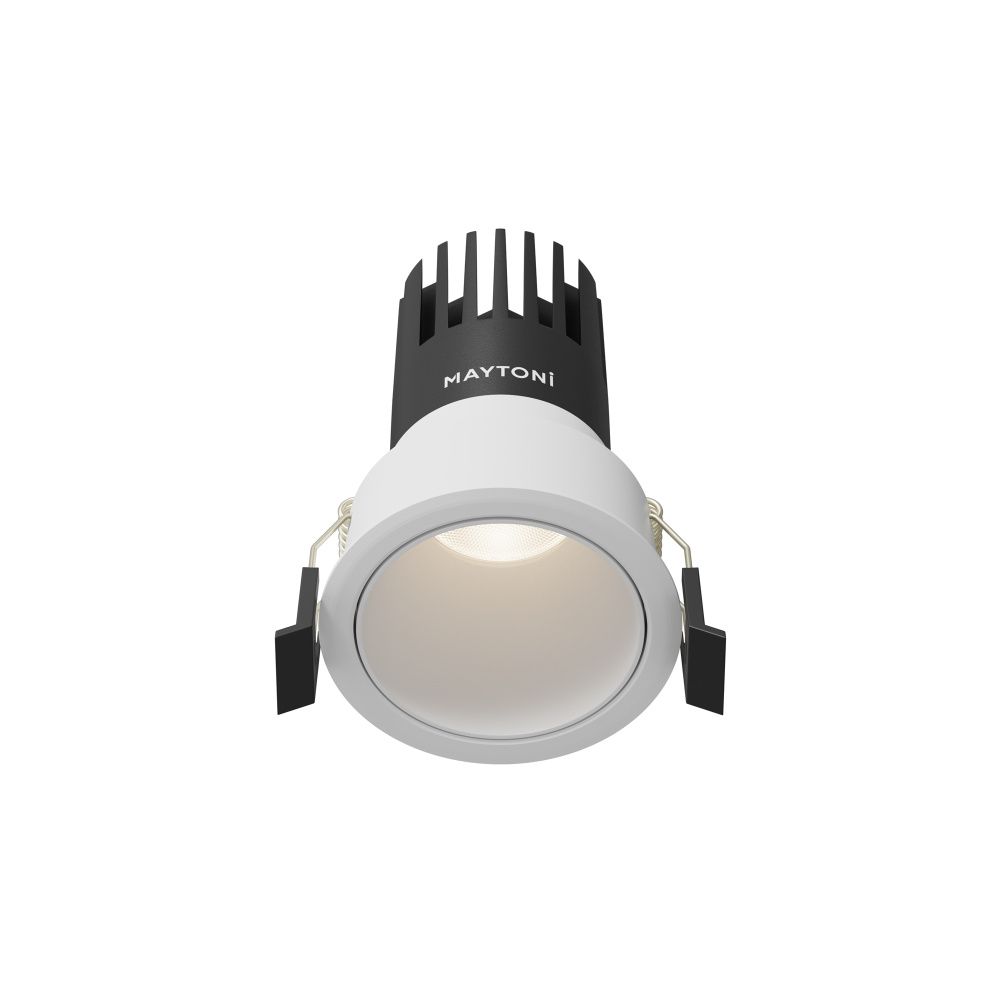 Встраиваемый светильник  DL116-10W-4K-W **-9,7 см, *LED*10W, 4000K, Maytoni technical Dip DL116-10W-4K-W, Белый