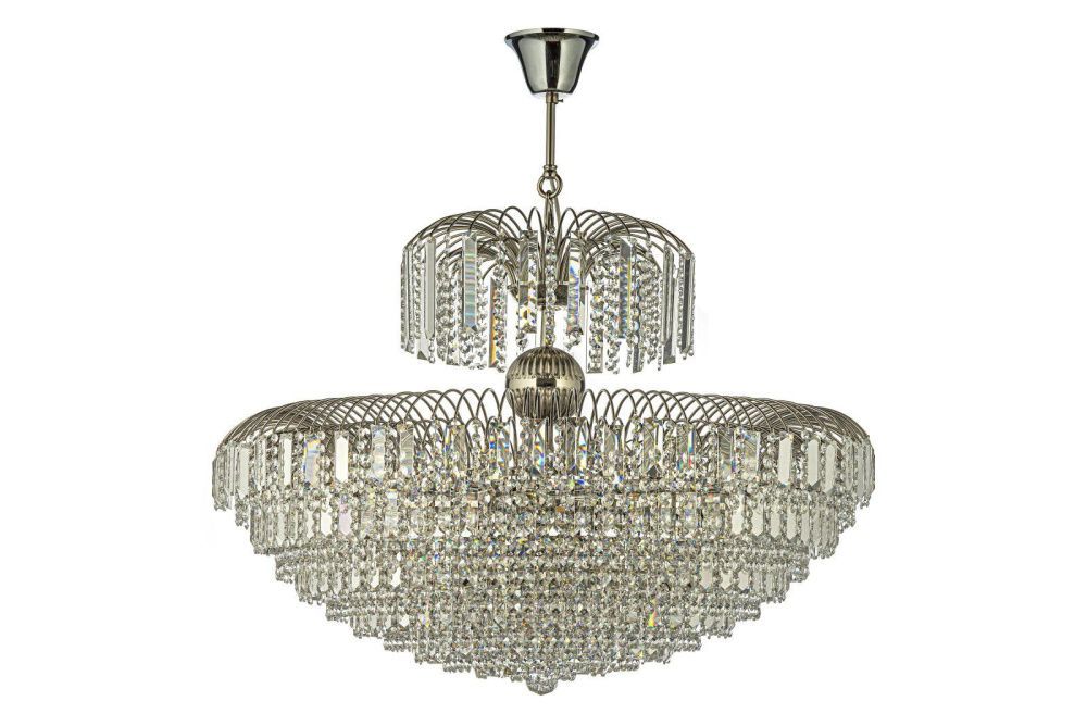 Люстра подвесная *80*60 см, 16*E14*40W, Arti Lampadari Salentino Salentino E 1.5.80.101 N, никель