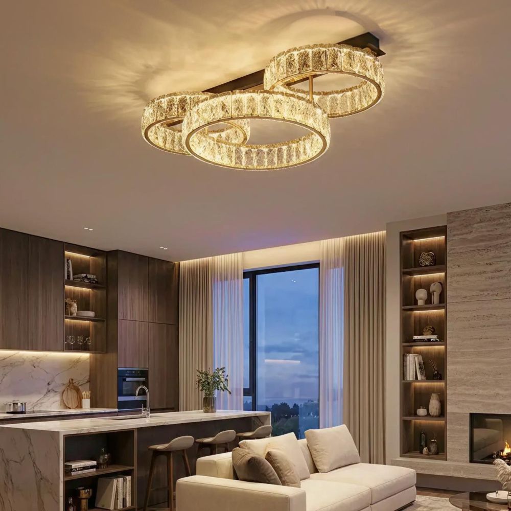 Светильник 75 см, 45W, 3000K, Citilux PALANT CL325162 LED, черный-бронза