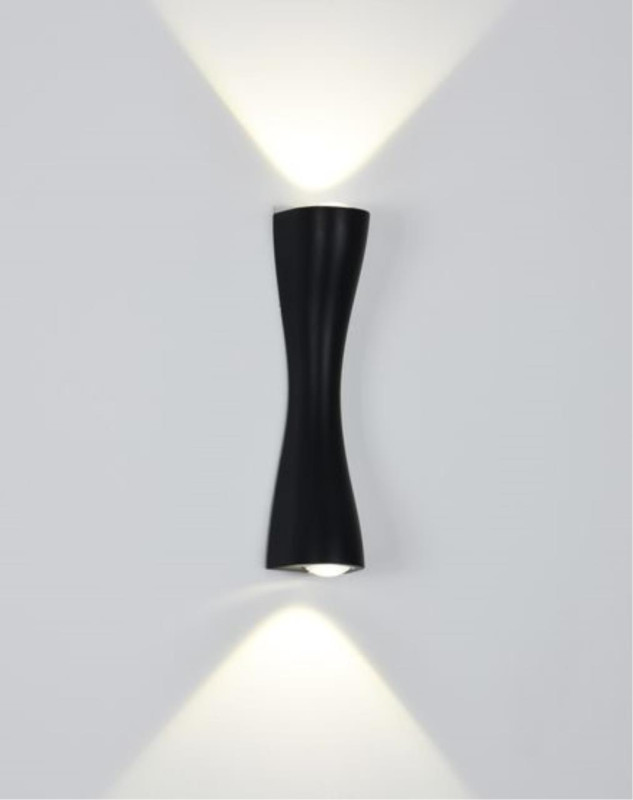 Бра 5*5*16 см, 1*LED*10W 4000K Arte Lamp Zaurak A2697AP-10BK черный