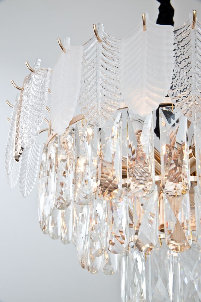 Подвесная люстра 50*50*66 см, Е14 9x40W, Золото MODELUX ML.602.9