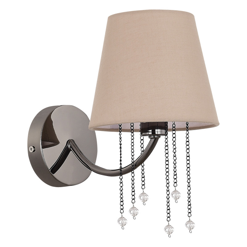 Бра 15 см, Evoluce Alluria SLE1118-801-01 Черный хром