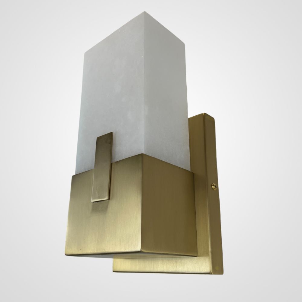 Бра Covet Short Clip Bath Sconce 18*12*35 см, 1*E27*60W, ImperiumLoft 44.297, Латунь