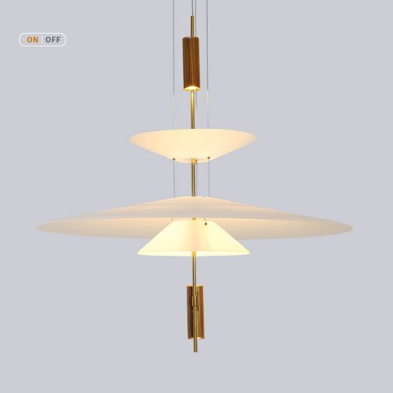 Светильник подвесной ElegantLight DZN-8305 BRONZE/БРОНЗА D360+680+360/H1200/3/LED/9W LUCEISOLA 22-10