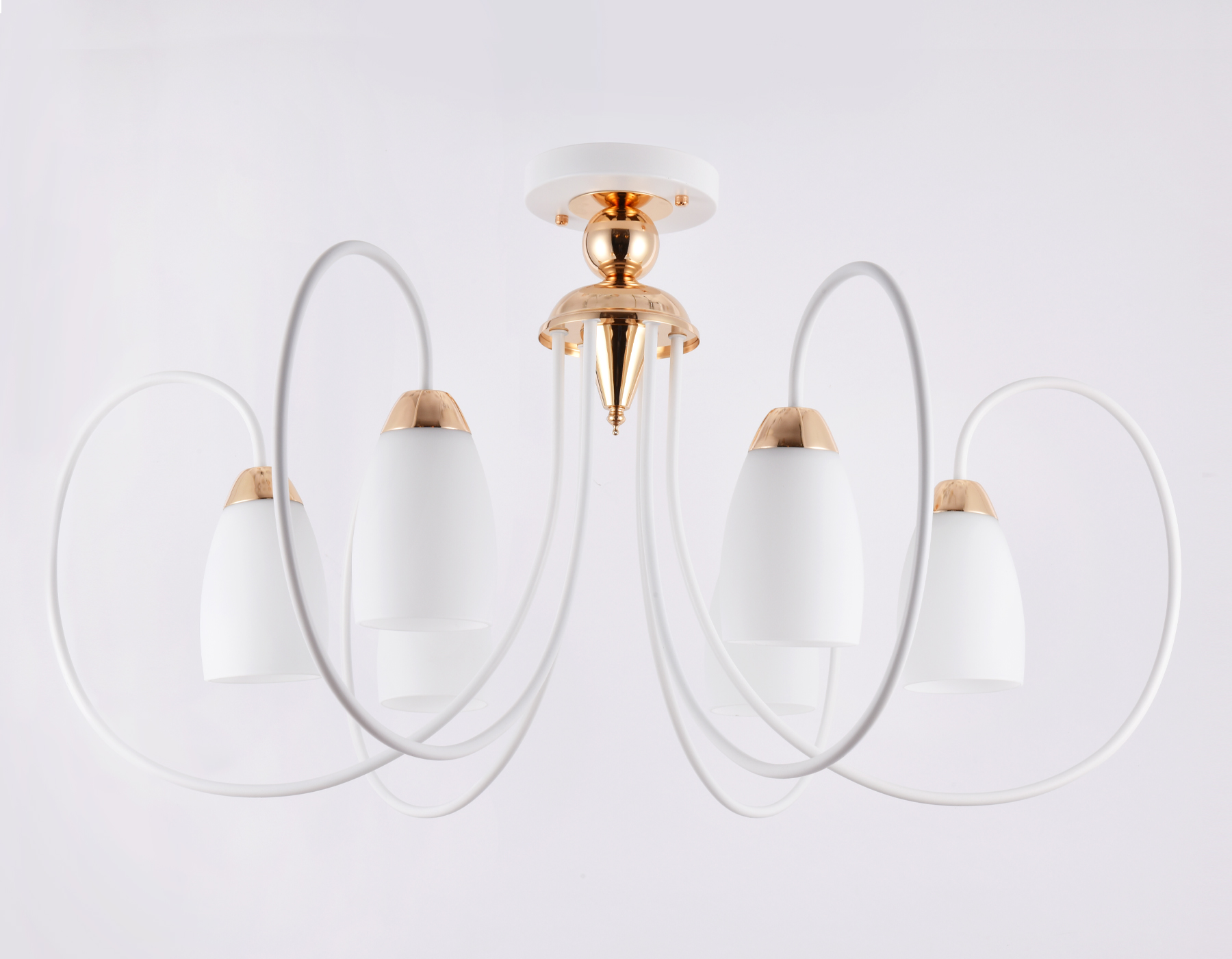 Люстра 85*48 см, E27 W, К, белый, золото Ambrella Traditional Traditional TR3120