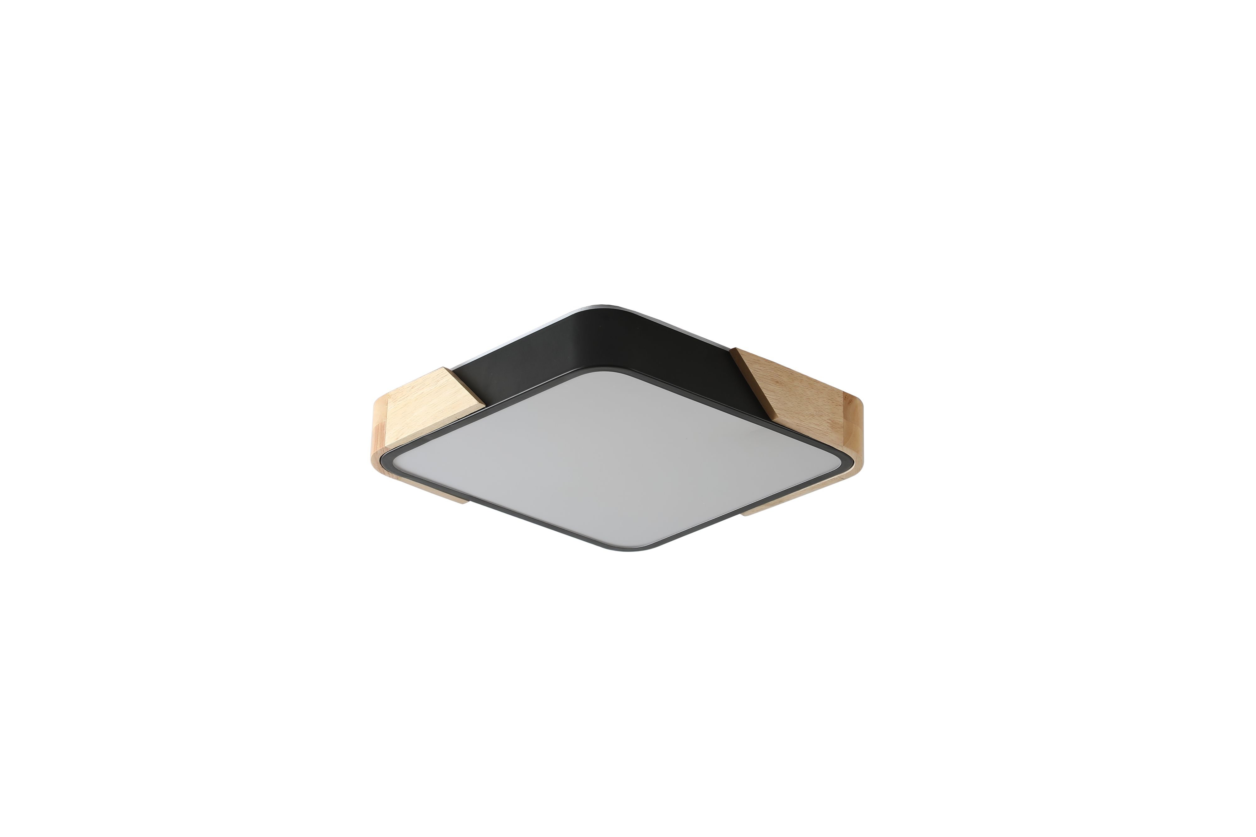 Светильник 30*30*5 см, LED 24W 4000K чёрный Zortes Alberro ZRS.01281.24