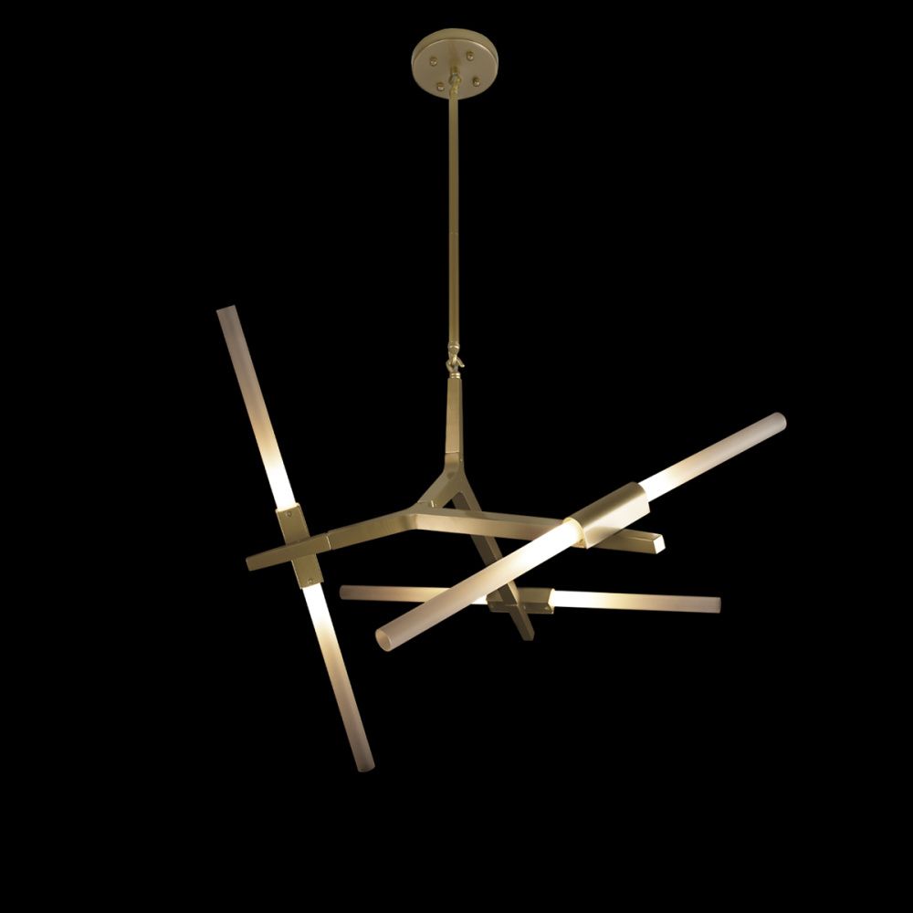 Подвесная люстра 80 см, Loft IT Agnes 10399/6 GD, золото