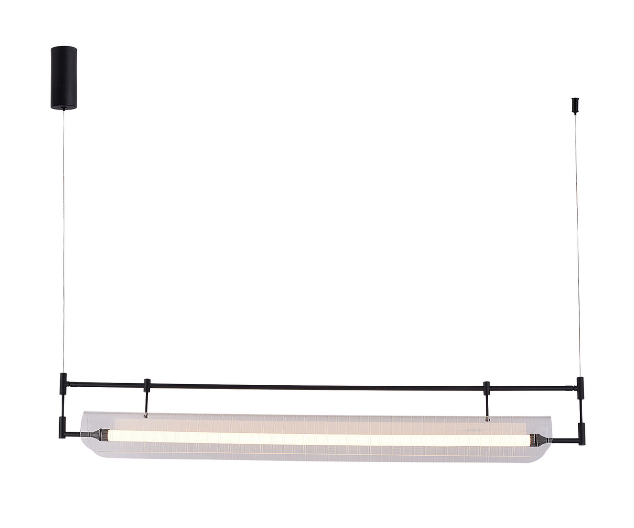 Светильник 120 см, 25W, 3000K, Kink Light 08021-120P,19, черный