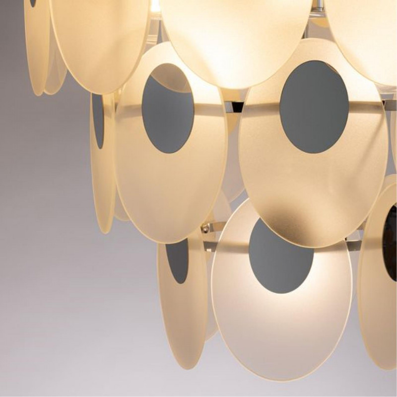 Светильник подвесной 66*59 см, 11*E14 хром Arte lamp Rosabella A4067LM-11CC