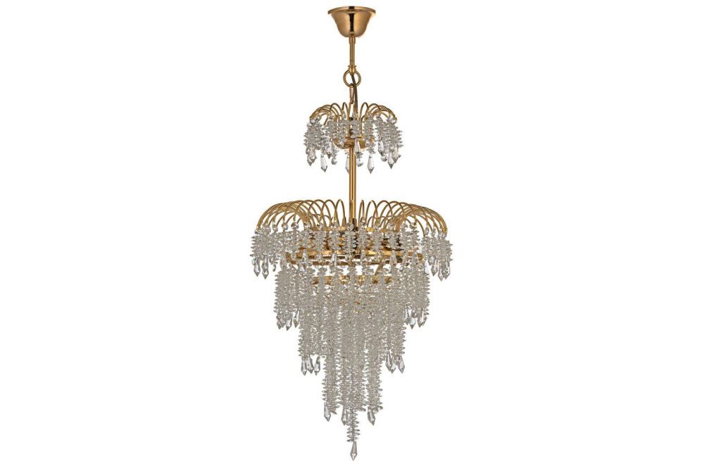 Люстра подвесная *40*50 см, 4*E27*40W, Arti Lampadari Sardinia Gold Sardinia E 1.5.40.105 G, золотой