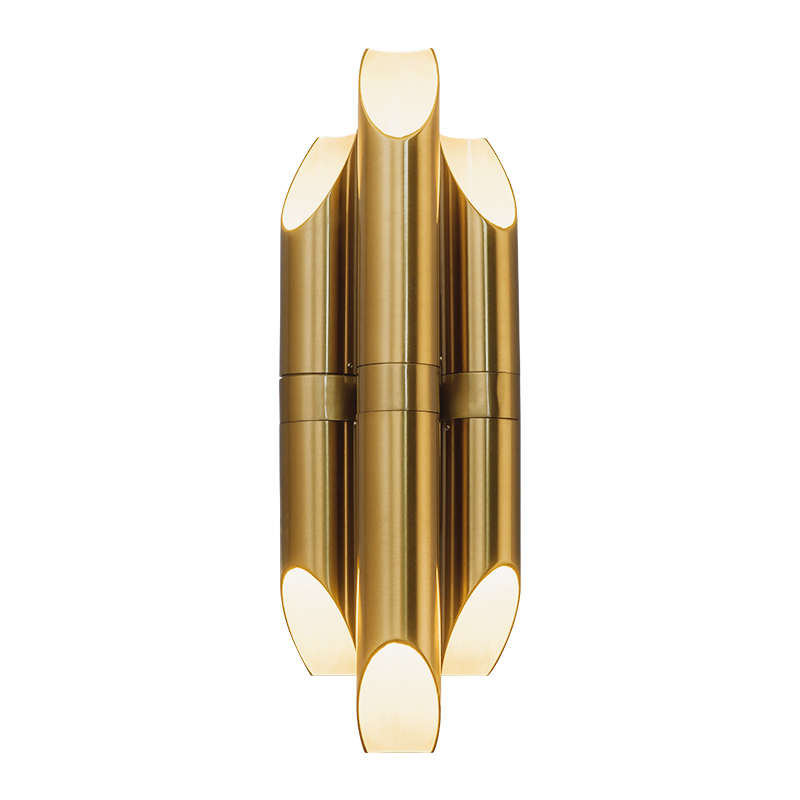 Бра casamilano shard 25*18*52 см, 6*G9*40W, ImperiumLoft 143766-22, Латунь