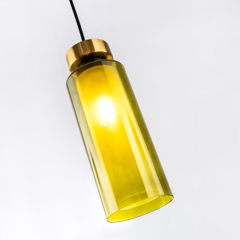 Подвесной светильник 10*27/120 см, 1*Е14 MODEMODERN MD.1187.1 латунь/черный