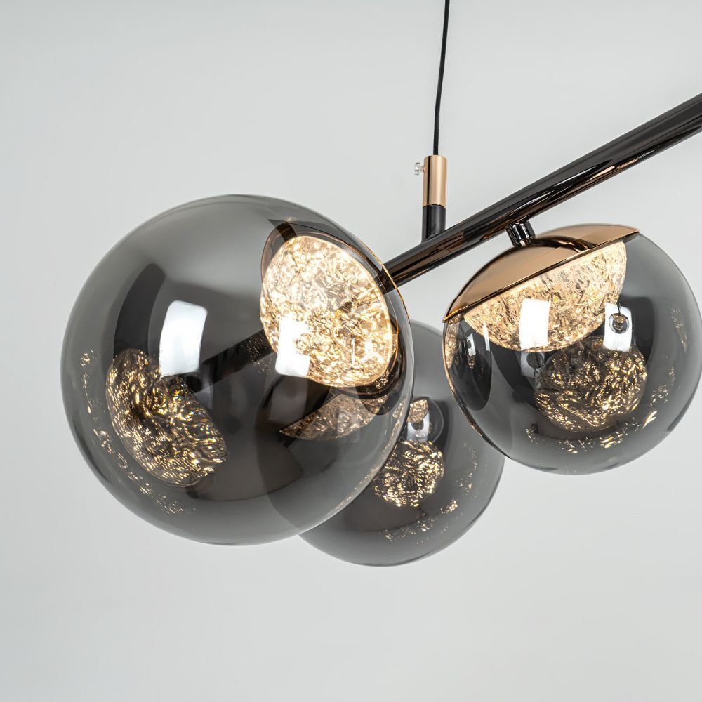 Светильник 120*33*-23 см, *LED*35W, 3000-6000K, Modestyle  MS.2337.1200, Чёрный, Золото