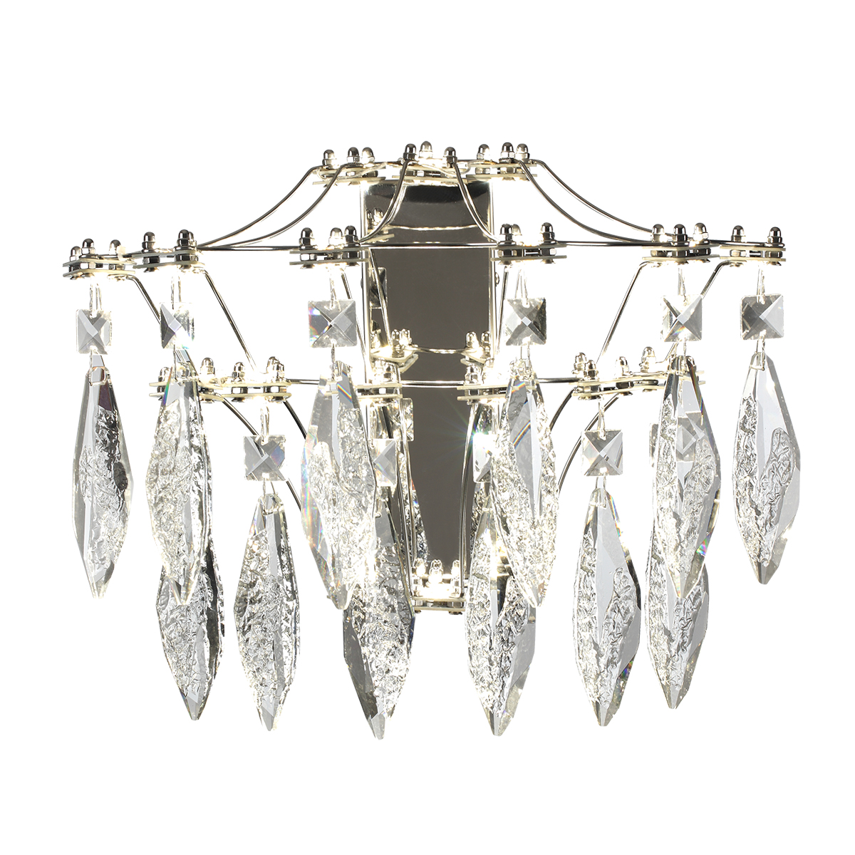Бра 36*LED*25W, 4000К, 2250lm Odeon Light Flamenco 6699/25WL, хром