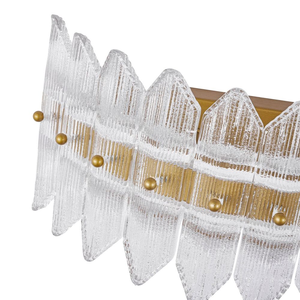Бра *36*16,5- см, *LED*14W, 3000K, Favourite Mirabella 4754-1W, латунь