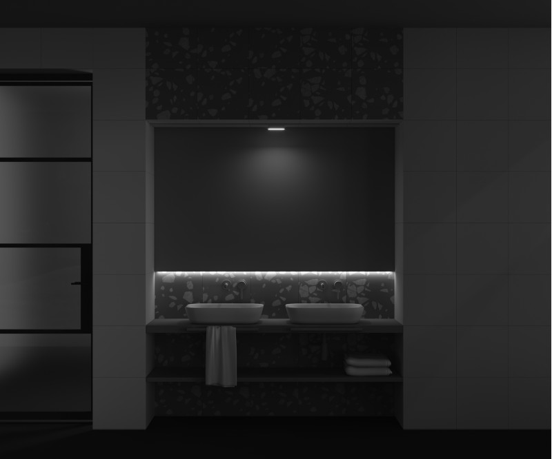 Трековый светильник 2,6*11,6*2,8 см, LED 6W, 4000К, Белый Maytoni Basis TR080-1-6W4K-W