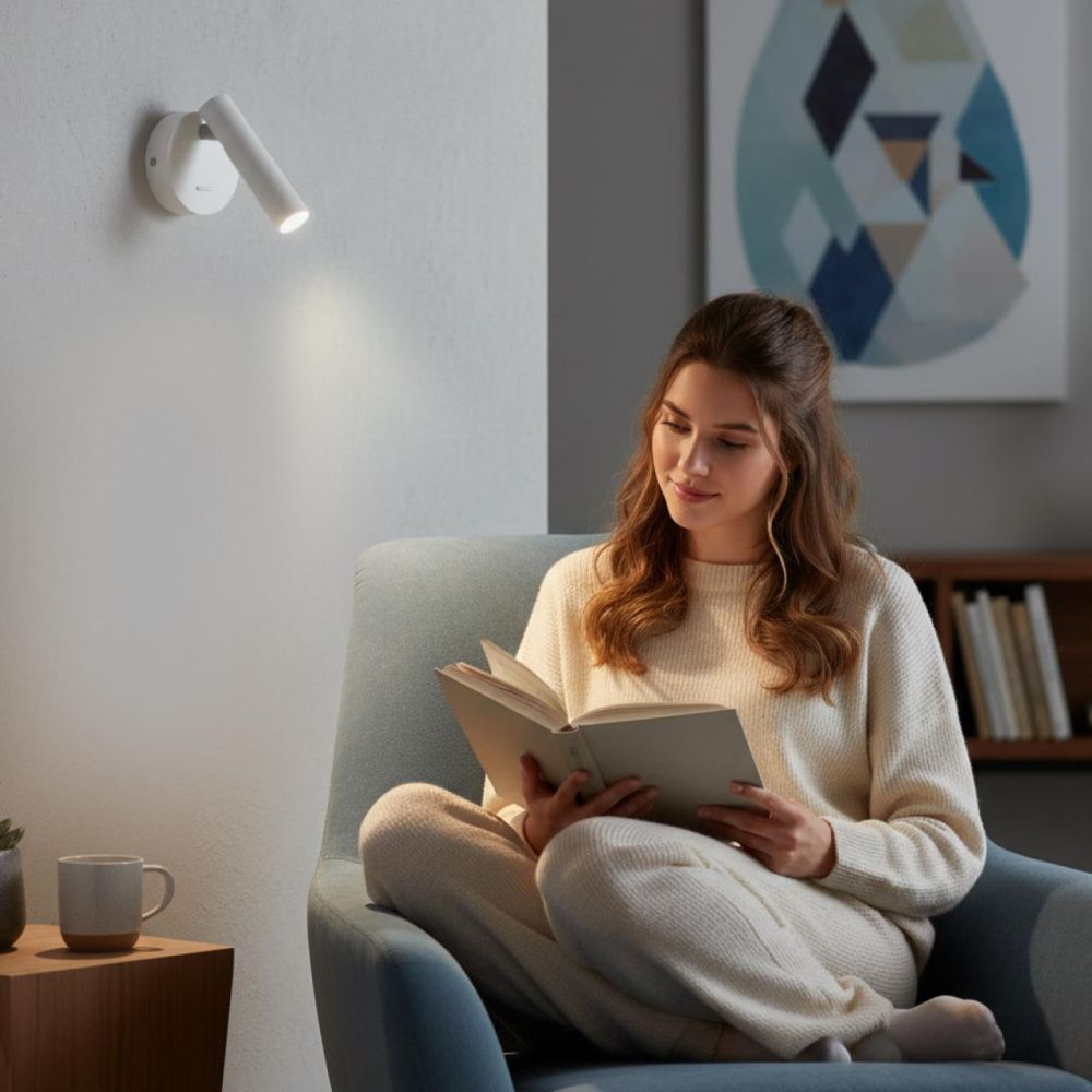 Светильник 11 см, 3W, 3000K, Citilux DEKART CL704100, белый