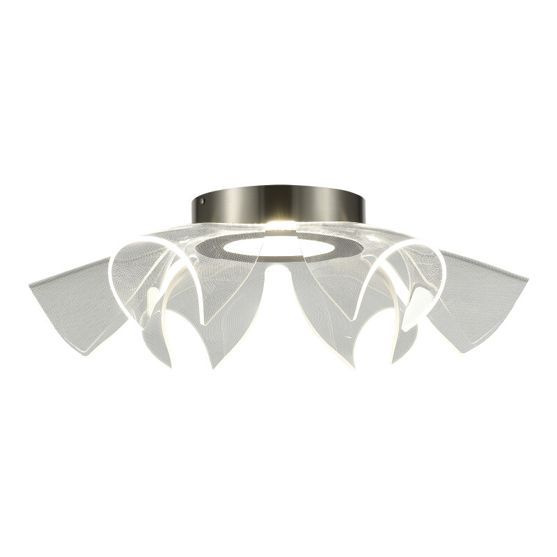 Светильник потолочный  FAIRY 1*LED*20W 4000K ST LUCE SL6235.102.20 никель