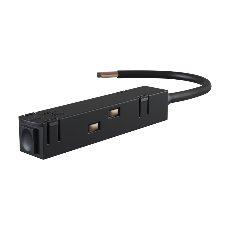 Ввод питания Maytoni Technical Magnetic track system S35 TRA004B-22B черный IP 20