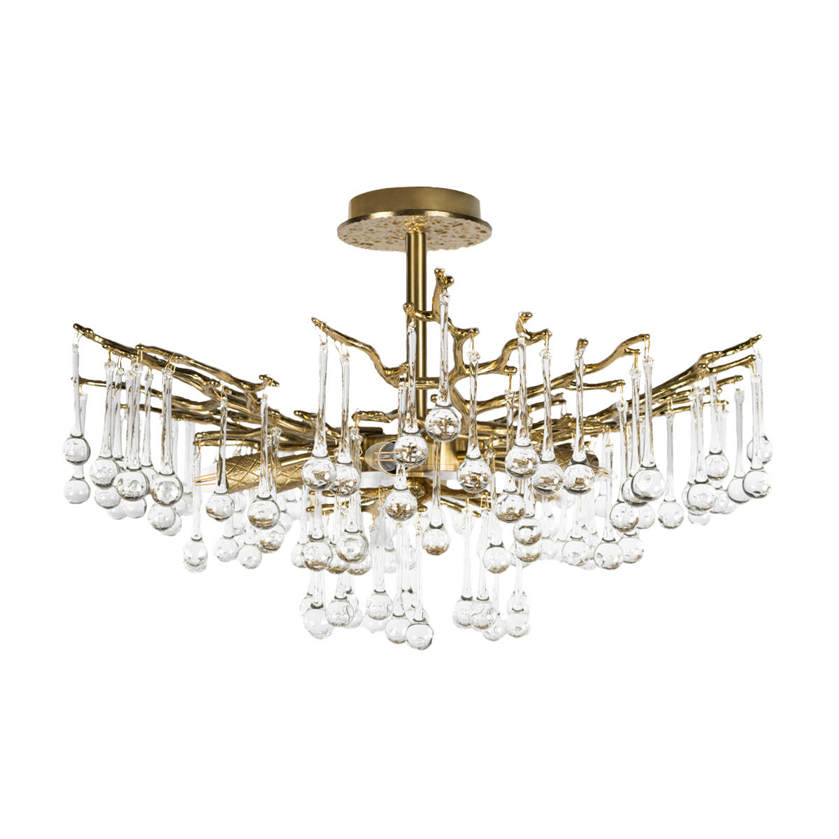 Люстра на штанге 60 см, Loft IT Coral 10351/600C AB, бронза