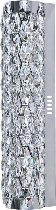 Светильник настенный 49 см, 20W, 3000-6000K, Stilfort 4040/09/01W, хром