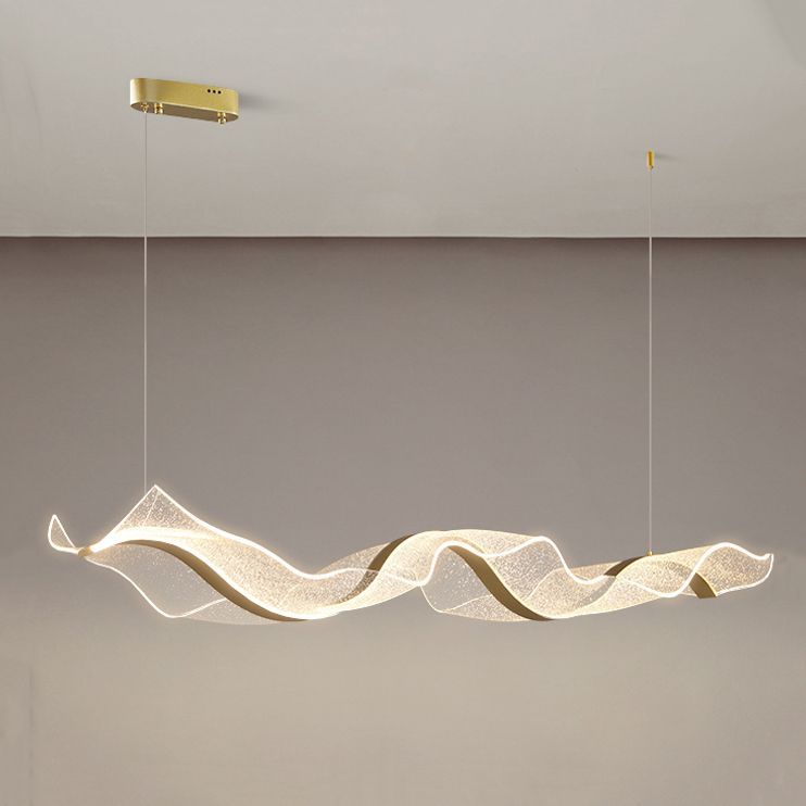 Подвесной светильник LARSERIC L150 150*30*30 см, 1*LED*45W, ImperiumLoft larseric01, Латунь
