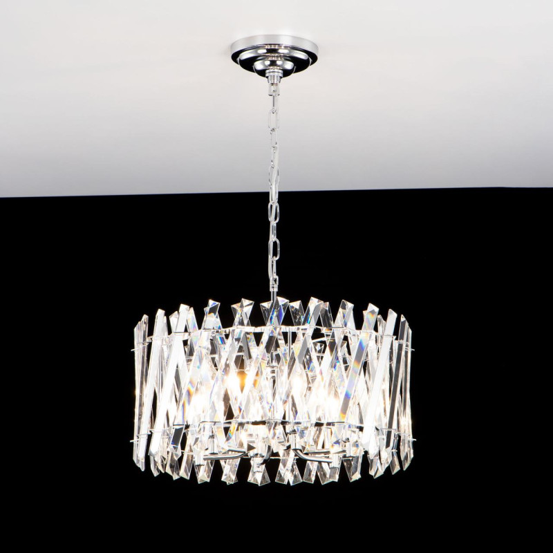 Люстра 47*110 см, 6*E14, Хром Citilux Ингвар CL334261