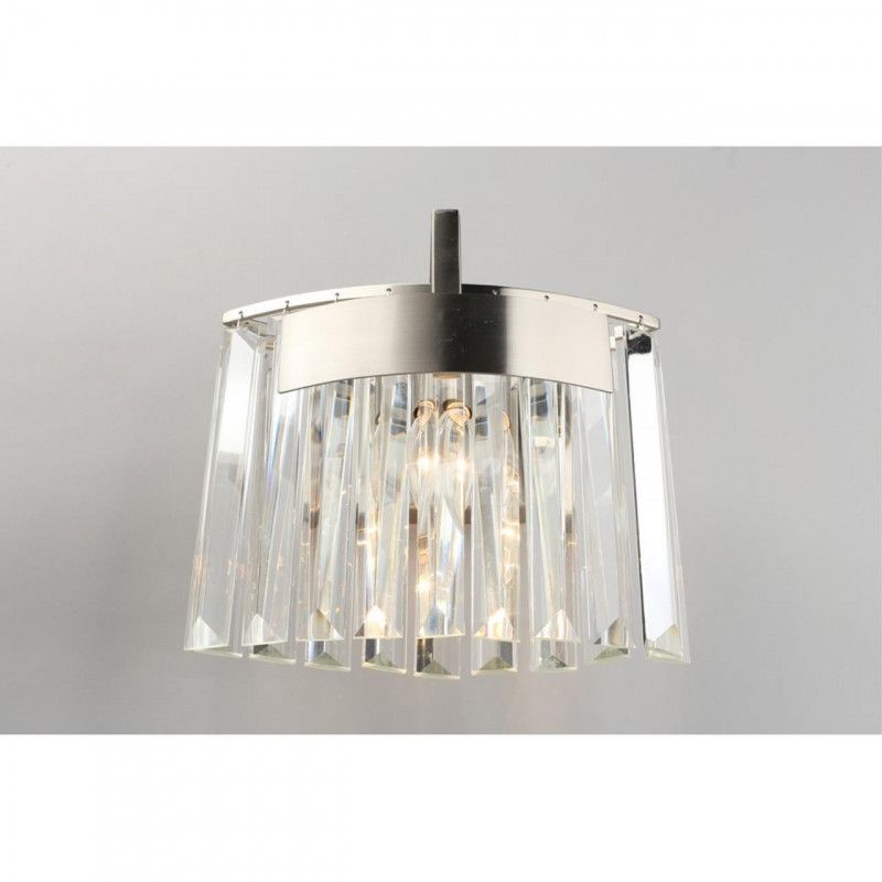 Бра 18*23*24 см, 1*E14, 40W, Aployt Mariz APL.813.01.01, никель