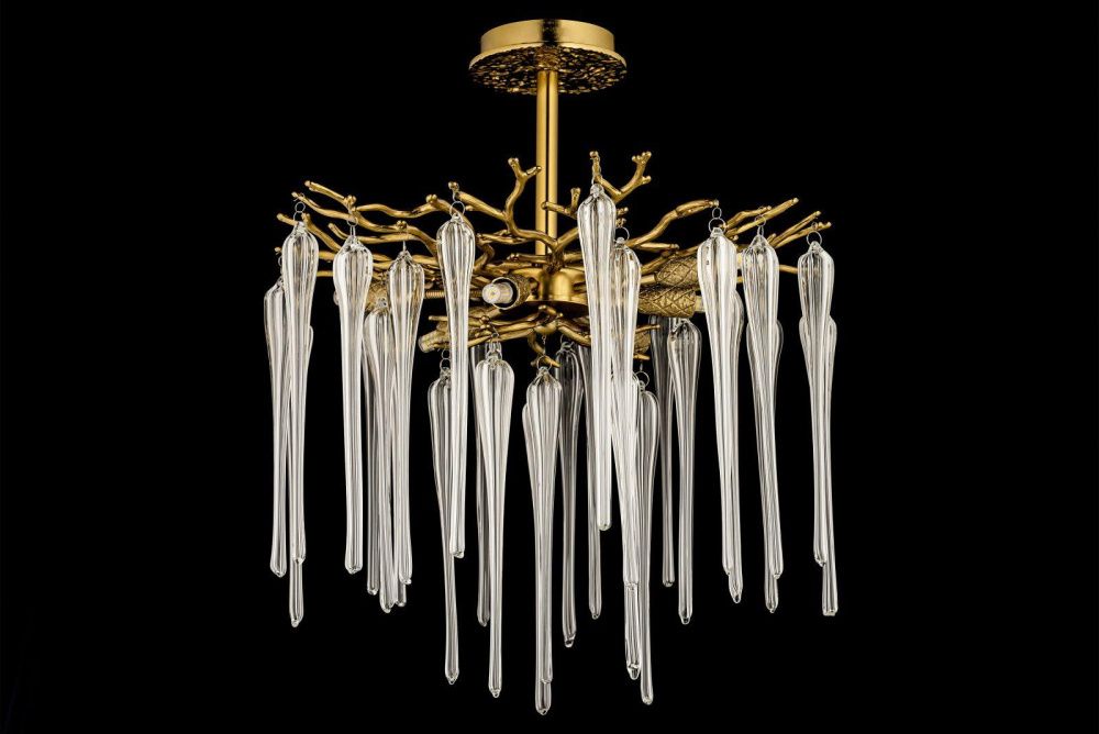 Люстра потолочная *47*57 см, 6*G9*40W, Dio D`arte Tavenna Antigue Tavenna H 1.3.46.101 A, Антик