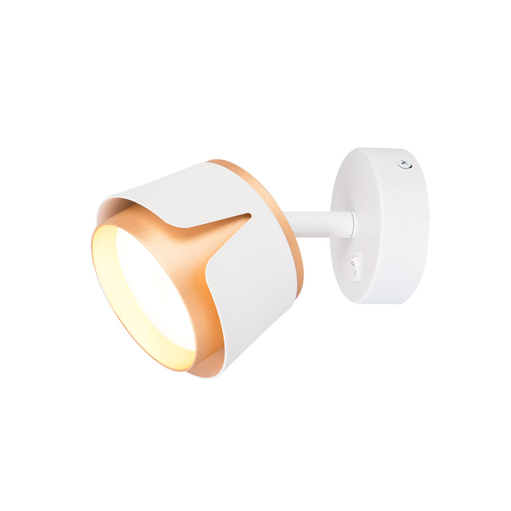 Спот 8*15*10 см, 1*GX53, 12W, Arte Lamp Amaks A8028AP-1WH, Белый