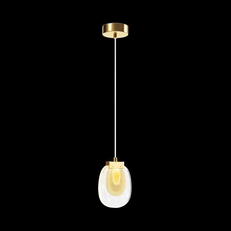 Накладной светильник 10*15*325 см,  LED, 3W, 3000К, Maytoni Biology MOD367PL-L3BSK латунный